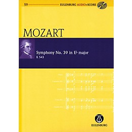 Eulenburg Symphony No. 39 in E-flat Major K543 Eulenberg Audio plus Score w/ CD by Mozart Edited by Richard Clarke