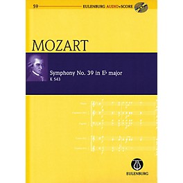 Eulenburg Symphony No. 39 in E-flat Major K543 Eulenberg Audio plus Score w/ CD by Mozart Edited by Richard Clarke