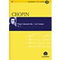 Eulenburg Chopin - Piano Concerto No. 1 in E-minor, Op. 11 Study Score W/ CD Edited by Michael Stegemann thumbnail