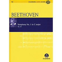 Schott Symphony No. 1 in C Major, Op. 21 Study Score Series Softcover with CD Composed by Ludwig van Beethoven