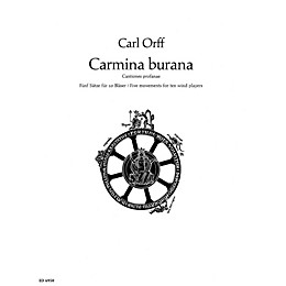 Schott Carmina Burana (Score) Schott Series Composed by Carl Orff Arranged by Friedrich K. Wanek