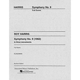 Associated Symphony No. 9 (1962) (Full Score) Study Score Series Composed by Roy Harris