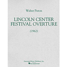 Associated Lincoln Center Festival Overture (1962) (Full Score) Study Score Series Composed by Walter Piston