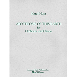 Associated Apotheosis of This Earth (Full Score) Study Score Series Composed by Karel Husa