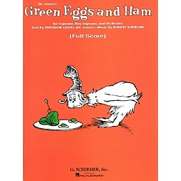 Positive Grid Green Eggs and Ham (Dr. Seuss) (Full Score) Study Score Series Composed by Robert Kapilow