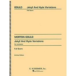 Positive Grid Jekyll and Hyde Variations (Full Score) Study Score Series Composed by Morton Gould