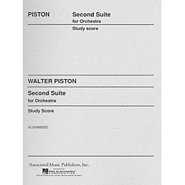 Associated Suite No. 2 for Orchestra (Full Score) Study Score Series Composed by Walter Piston