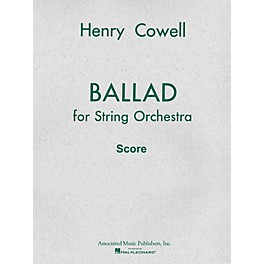 Associated Ballad (1954) for String Orchestra (Full Score) Study Score Series Composed by Henry Cowell