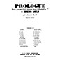G. Schirmer Prologue (from CBS TV Production World War I) (Full Score) Study Score Series Composed by Morton Gould thumbnail