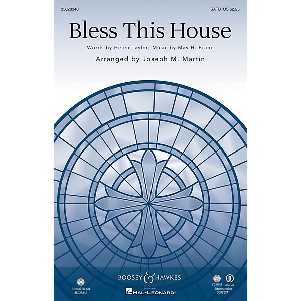 Shawnee Press Bless This House Studiotrax CD Arranged by Joseph M. Martin