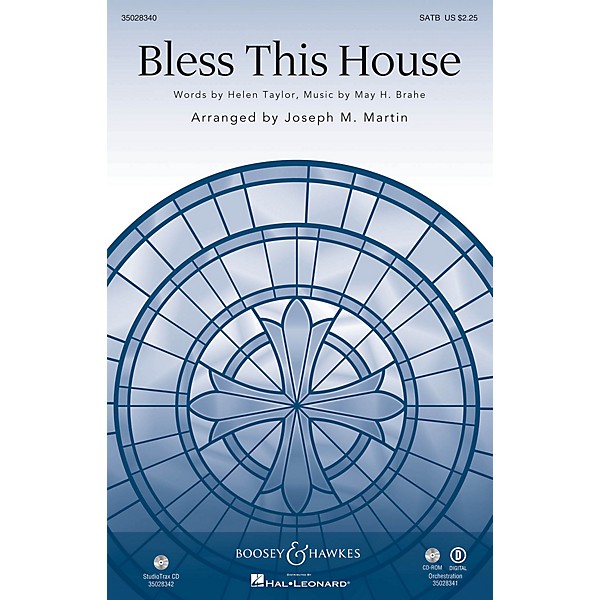 Shawnee Press Bless This House ORCHESTRA ACCOMPANIMENT Arranged by Joseph M. Martin