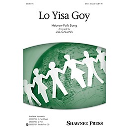 Shawnee Press Lo Yisa Goy Studiotrax CD Arranged by Jill Gallina