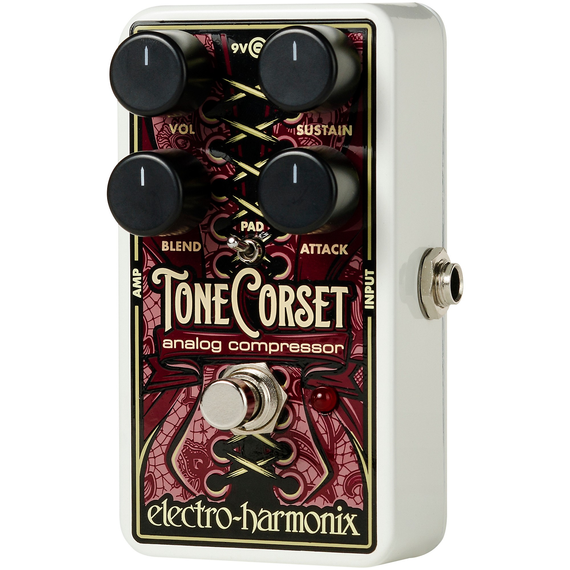 Electro-Harmonix Tone Corset Analog Compressor Effects Pedal