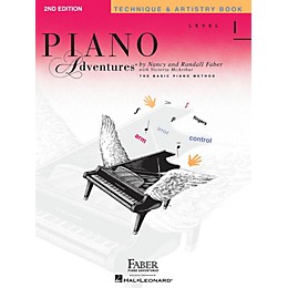 Faber Piano Adventures Level 1 - Technique & Artistry Book - Original Edition Faber Piano Adventures Book by Nancy Faber