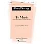 Boosey and Hawkes To Music (Set of Parts) Parts Arranged by Betty Bertaux thumbnail