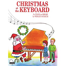 SCHAUM Christmas at the Keyboard (Level 1 Elem Level) Educational Piano Book