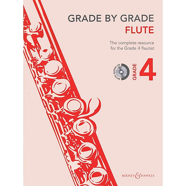 Boosey and Hawkes Grade by Grade - Flute (Grade 4) Boosey & Hawkes Chamber Music Series Softcover with CD