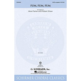 G. Schirmer Fum, Fum, Fum VoiceTrax CD Composed by Traditional Catalan Carol