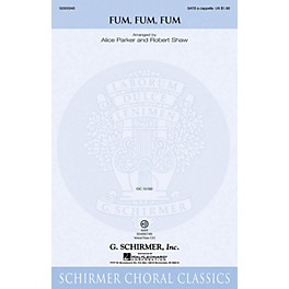 G. Schirmer Fum, Fum, Fum VoiceTrax CD Composed by Traditional Catalan Carol