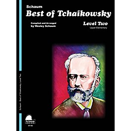 SCHAUM Best of Tchaikowsky (Level 2 Upper Elem Level) Educational Piano Book