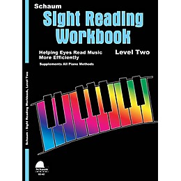 SCHAUM Schaum Sight Reading Workbook (Level 2) Educational Piano Book