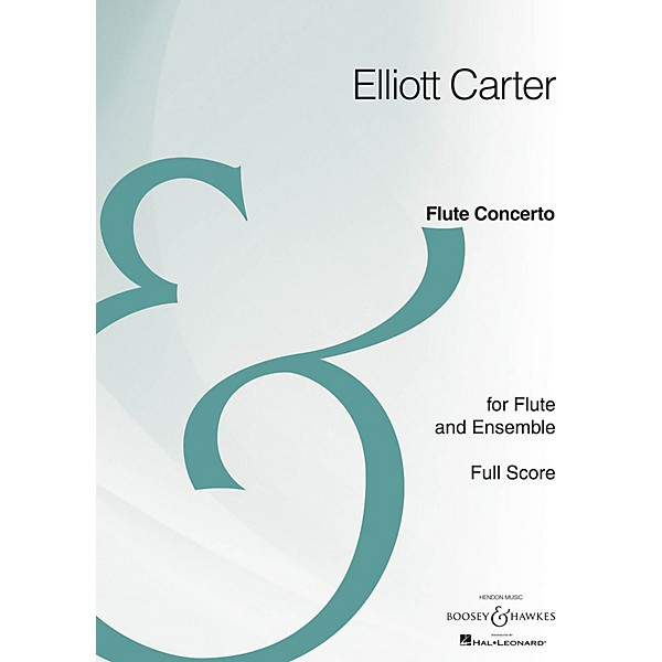 Boosey and Hawkes Flute Concerto (Full Score Archive Edition) Boosey & Hawkes Scores/Books Series by Elliott Carter