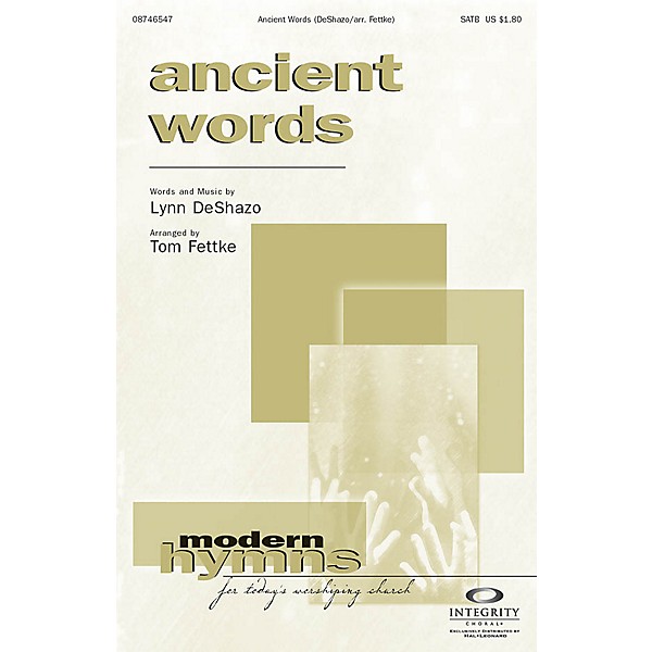 Integrity Music Ancient Words Orchestra Arranged by Tom Fettke