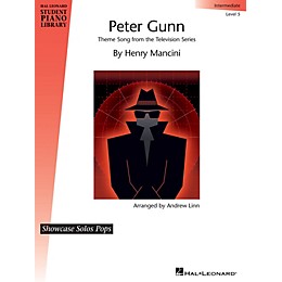 Hal Leonard Peter Gunn (Theme Song from the Television Series) Piano Library Series (Level Late Inter/Level 5)