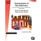 Hal Leonard Somewhere in My Memory (from Home Alone) Piano Library Series by Leslie Bricusse (Level Inter) thumbnail