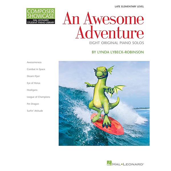 Hal Leonard An Awesome Adventure Piano Library Series Book by Lynda Lybeck-Robinson (Level Book 3)