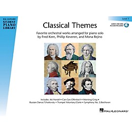 Hal Leonard Classical Themes - Level 1 Piano Library Series Book Audio Online