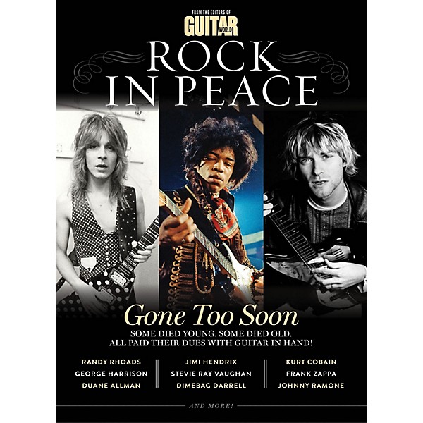 Time Home Entertainment Guitar World Presents: Rock in Peace Book Series Softcover