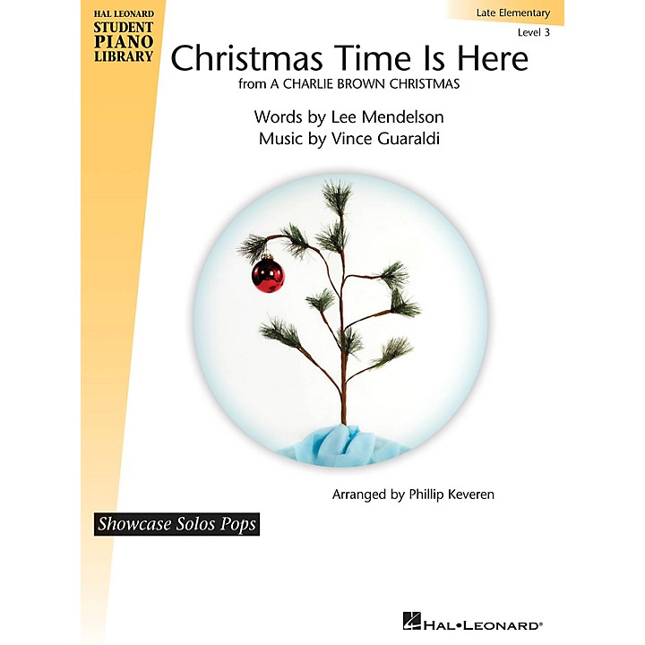 Hal Leonard Christmas Time Is Here Piano Library Series (Level Late