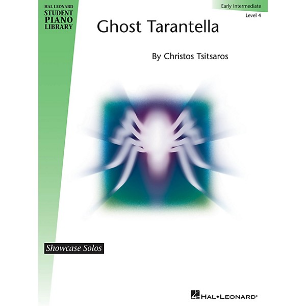 Hal Leonard Ghost Tarantella Piano Library Series by Christos Tsitsaros (Level Early Inter)