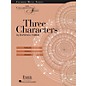 Faber Piano Adventures Three Characters - The Collaborative Artist Faber Piano Adventures by Randall Faber (Level Late Inter) thumbnail