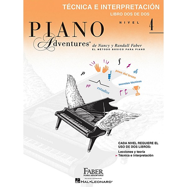 Faber Piano Adventures Téchnica e interpretación, Nivel 4 Faber Piano Adventures® Series by Randall Faber