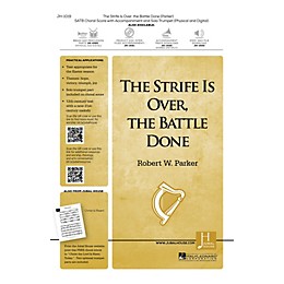 Jubal House Publications The Strife Is Over, the Battle Done BRASS/PERCUSSION PARTS Composed by Robert W. Parker