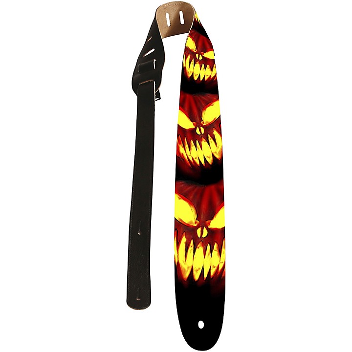 evil guitar strap