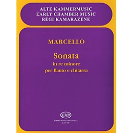 Editio Musica Budapest Sonata in D Minor, Op. 2, No. 2 EMB Series Composed by Benedetto Marcello