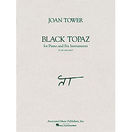 Associated Black Topaz (Score and Parts) Ensemble Series Composed by Joan Tower