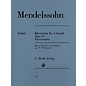 G. Henle Verlag Piano Trio Op. 49 (Additional Flute Part) Henle Music Folios Series Softcover by Felix Mendelssohn thumbnail