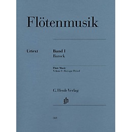 G. Henle Verlag Flute Music (Volume 1 - Baroque Period for Flute & Piano) Henle Music Folios Series Softcover