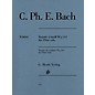 G. Henle Verlag Flute Sonata A minor Wq 132 Henle Music Softcover by Carl Philipp Emanuel Bach Edited by Marion Beyer thumbnail