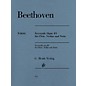 G. Henle Verlag Serenade in D Maj Op. 25 for Flute, Violin and Viola - Revised Edition Henle Music Softcover by Beethoven thumbnail