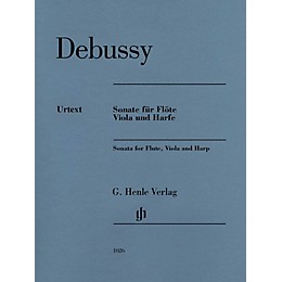 G. Henle Verlag Claude Debussy - Sonata for Flute, Viola and Harp Henle Music by Claude Debussy Edited by Peter Jost