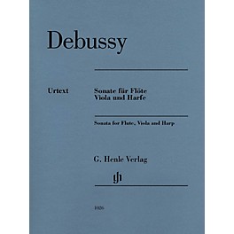 G. Henle Verlag Claude Debussy - Sonata for Flute, Viola and Harp Henle Music by Claude Debussy Edited by Peter Jost