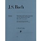 G. Henle Verlag Trio Sonata and Canon Perpetuus from the Musical Offering BWV 1079 Henle Music Softcover by Bach thumbnail