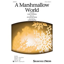 Shawnee Press Marshmallow World Studiotrax CD Arranged by Greg Gilpin