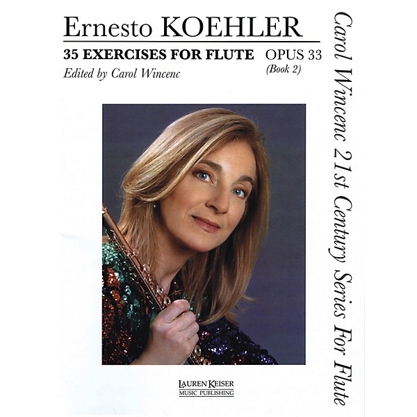 Lauren Keiser Music Publishing 35 Exercises for Flute, Op. 33 LKM Music Series Softcover