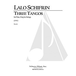 Lauren Keiser Music Publishing 3 Tangos for Flute, Harp and Strings LKM Music Series Composed by Lalo Schifrin